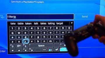 PS4 - Alternate ways of "typing" with the DualShock 4