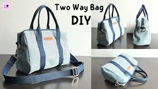DIY Two Way Bag | Two Way Bag Tutorial | 2 Way Bag