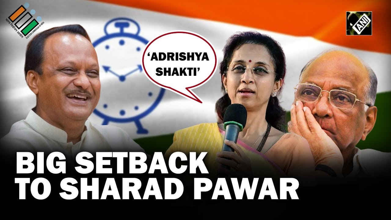 Big setback to Sharad Pawar, EC decides NCP symbol goes to Ajit Pawar faction