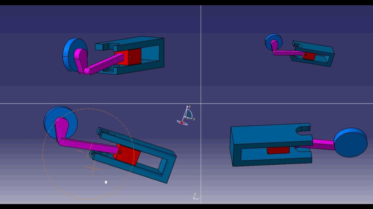 crank shaft animation by DJ boy YouTube