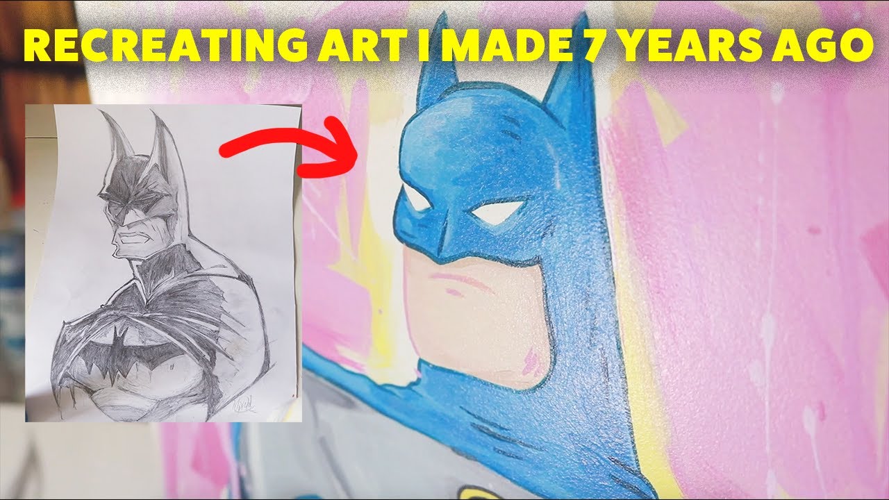Recreating Art I Made 7 Years Ago - YouTube