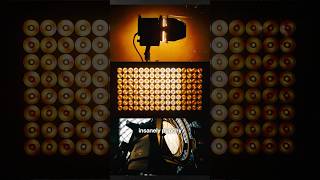 An LED panel, but make it hard 🔥 #cinematography #lighting #cinematic