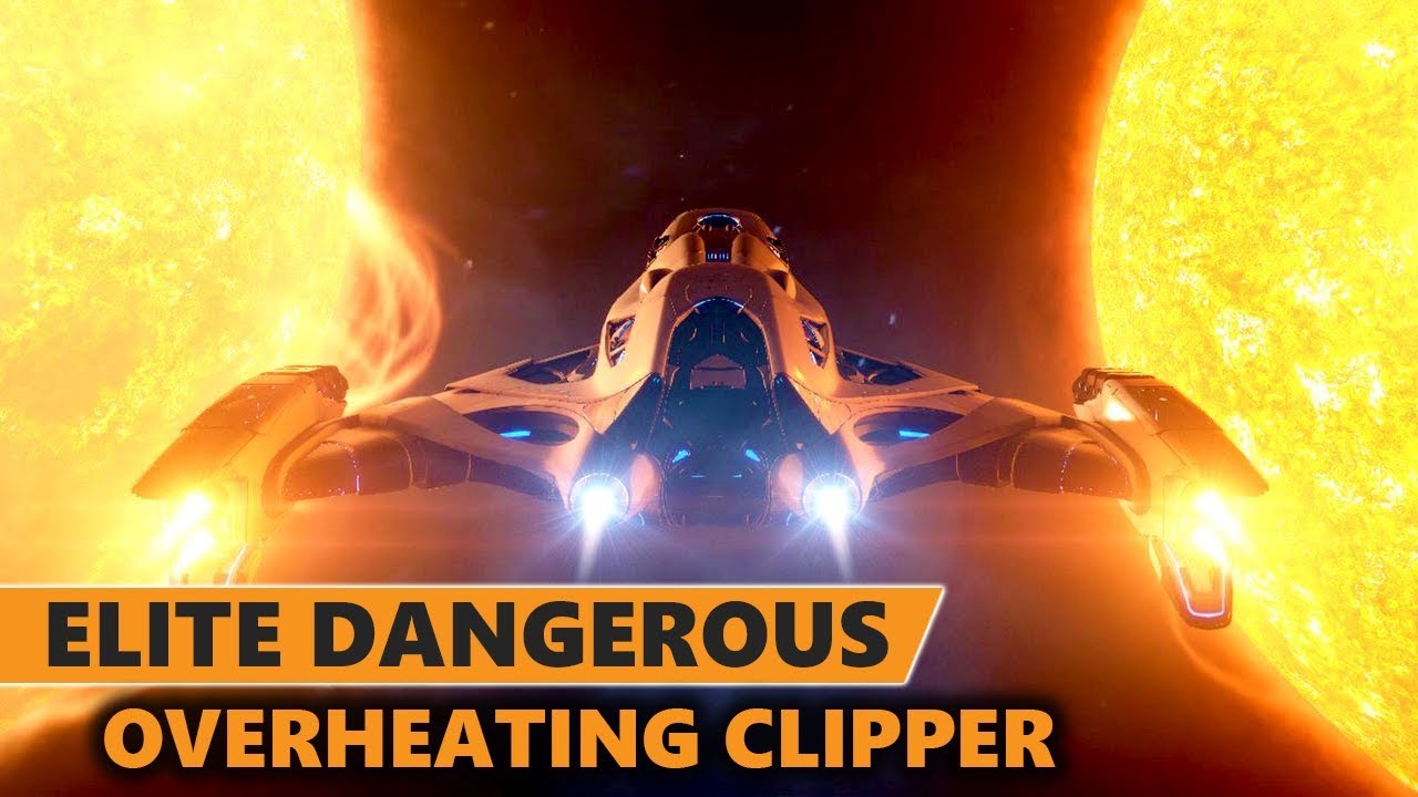 Elite Dangerous Overheating Jumps on the Clipper? YouTube