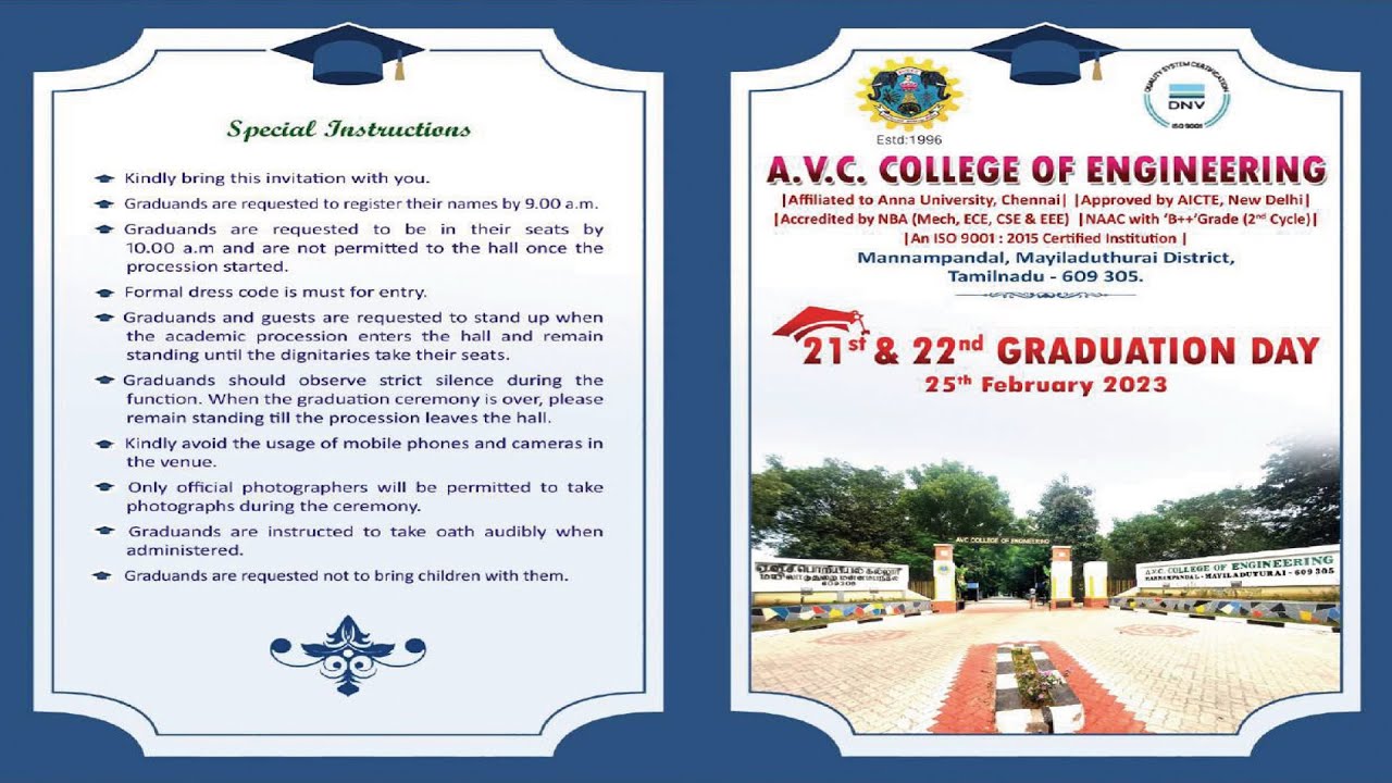 A.V,C. COLLEGE OF ENGINEERING