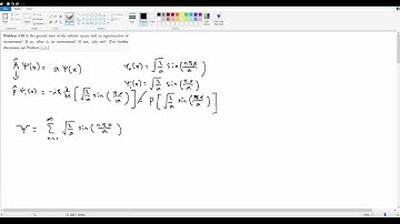 Griffiths QM Problem 3.9 and 3.10