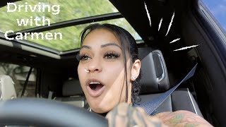 driving with Carmen - the funniest thing EVER!