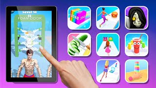 Satisfying Android Gameplay -  Perfect Slices, Potato Rush, Popsicle Stack, Take Them Off New Score