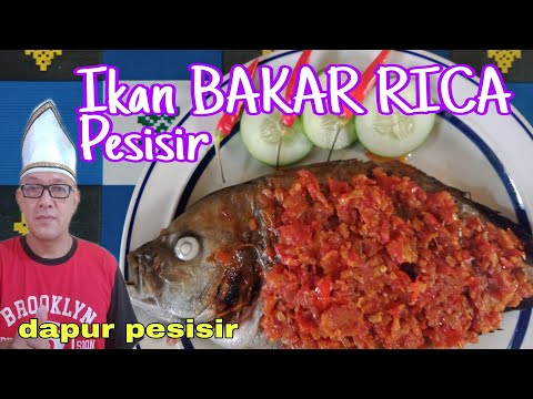 Resep Ikan Bakar Sambal Pesisir