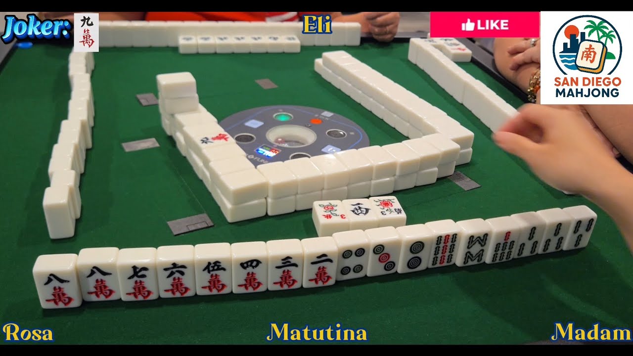 San Diego Mahjong Ep. 20 - Matutina On Cam Playing Goulash #pinoy #mahjong #sandiego #california