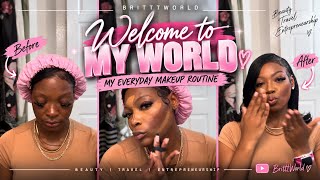 My Everyday Makeup Routine | Easy Soft Glam + Girl Talk ♡  screenshot 5