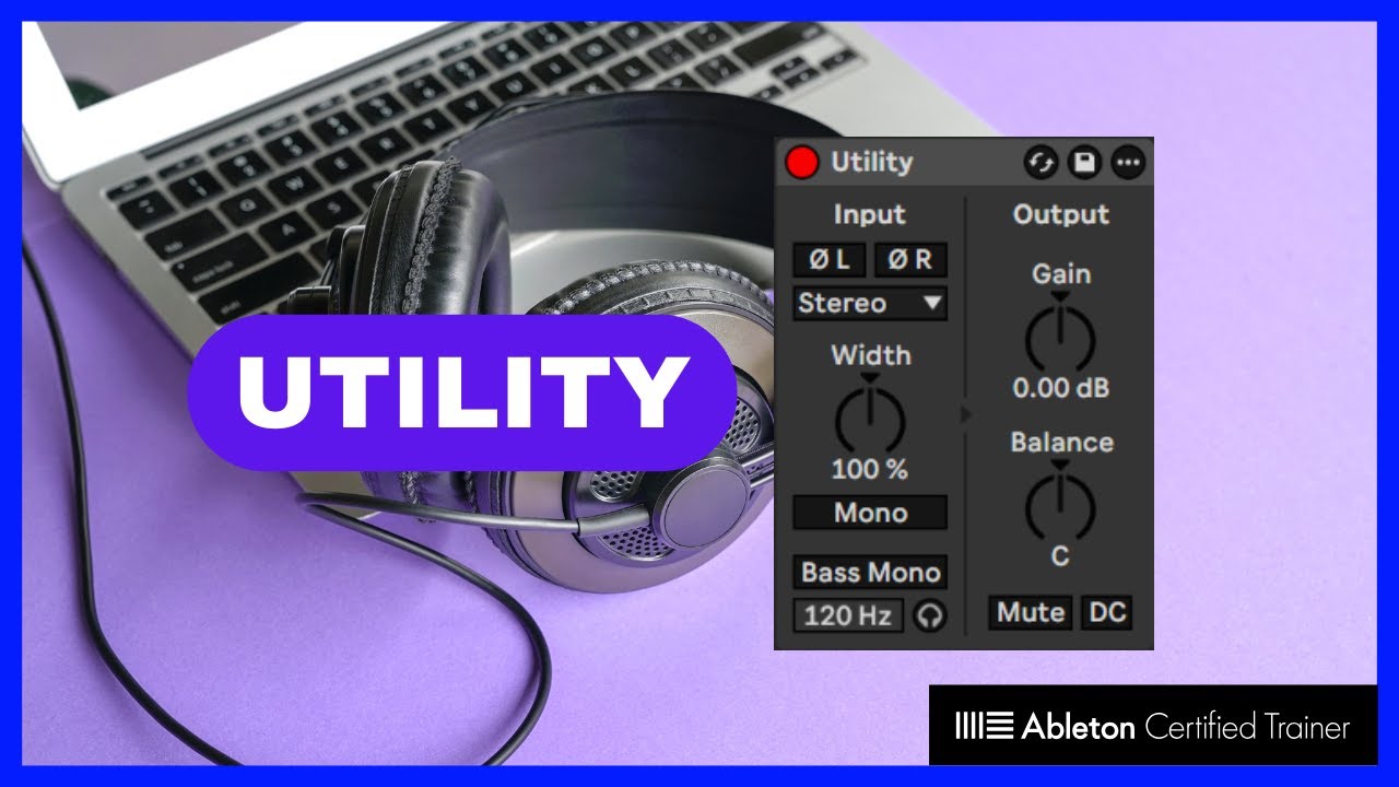 L'effet Utility dans Live 12