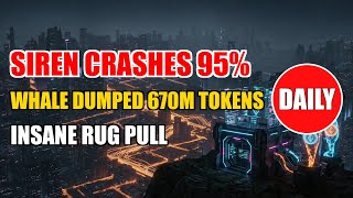 Daily: SIREN Crashes 95% in a Week | Whale Dumps 670M Tokens for $64.8M | Rug Pull Alert