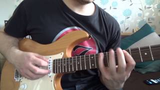 One Minute Guitar Lesson - Two string sweep picking introduction