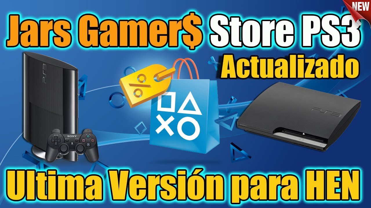 Jars Gamer PS3 Tutorial Última VERSIÓN PARA HEN YouTube