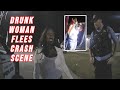 Drunk Woman Arrested for DUI After Fleeing Horrific Car Crash