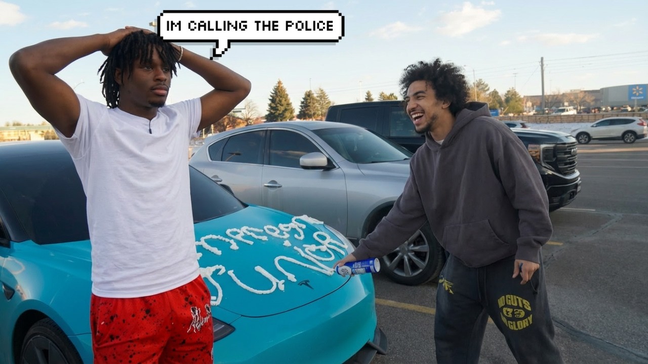 Покраска машины друзей из баллончика!!