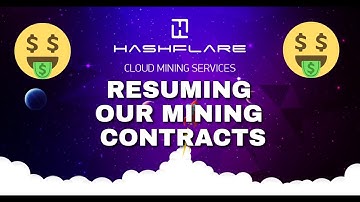 Hashflare Update Video: Resuming our mining contracts