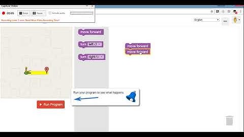 Blockly Maze Game  Level 1 Solution