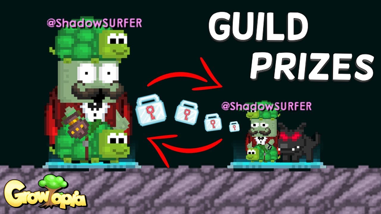 COLLECTING GUILD EVENT PRIZES!! | Growtopia