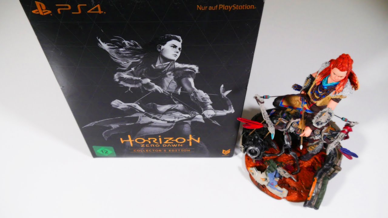 Horizon Zero Dawn Collectors Edition Unboxing - YouTube