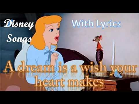 a-dream-is-a-wish-your-heart-makes〚ilene-woods-and-mice-chorus》with-lyrics(disney-songs)