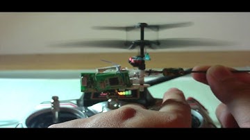 4 Channel PicooZ : Main rotor cyclics in action