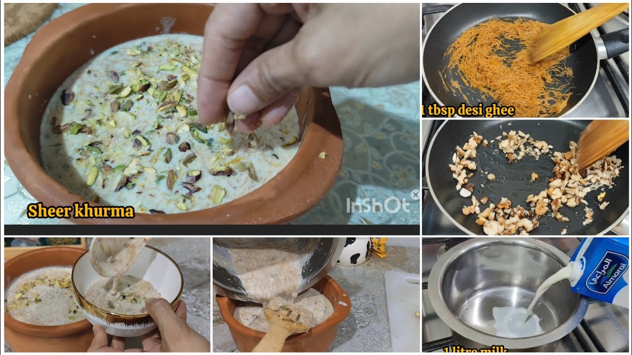 Eid special Sheer Khurma/Indian traditional sweet dish on the occasion of Eid/quick and easy recipe