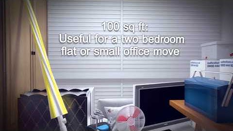 100 sq ft storage unit - A Virtual Tour