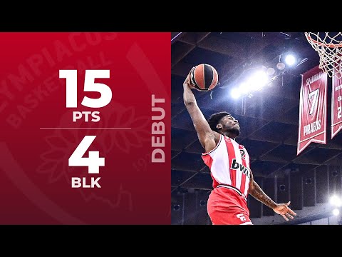 Moses Wright (15 points, 4 blocks)| Olympiacos Piraeus-Alba Berlin 101-87