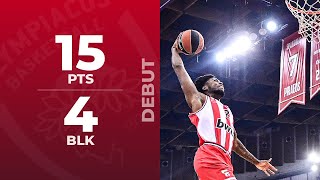 Moses Wright (15 points, 4 blocks)| Olympiacos Piraeus-Alba Berlin 101-87