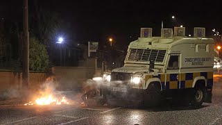 video: Boris Johnson condemns 'unacceptable' Northern Ireland violence