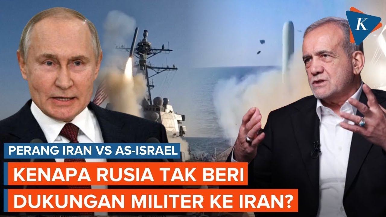 Alasan Rusia Belum Beri Dukungan Militer pada Iran dalam Perang dengan AS-Israel