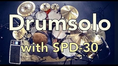 Drumsolo Lars Nijman (with SPD-30)