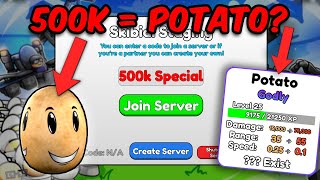🔴 500k Special! FREE Potato Unit at 1k Likes? Skibidi Tower Defense LIVE! Roblox🔴 #roblox
