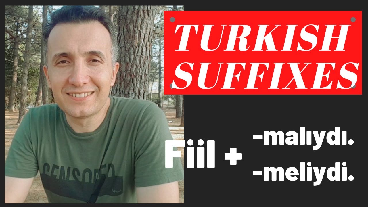 #TurkishConservations | Fiil + malıydı. / Fiil + meliydi. ( Should Have Been)