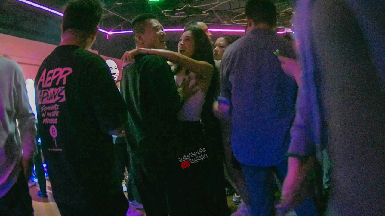 February 12, 2026: Dancing with beautiful women; we have young and pretty dance partners.