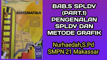 Bab.5 SPLDV (Part.1) Pengenalan SPLDV Dan Metode Grafik