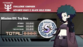 Advance Wars 1+2: Reboot Camp – AW2 Challenge Campaign – M9: Toy Box (Rank S/300)