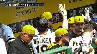 Famous TOR@PIT: Walker hits an RBI groundout to first base Wealth