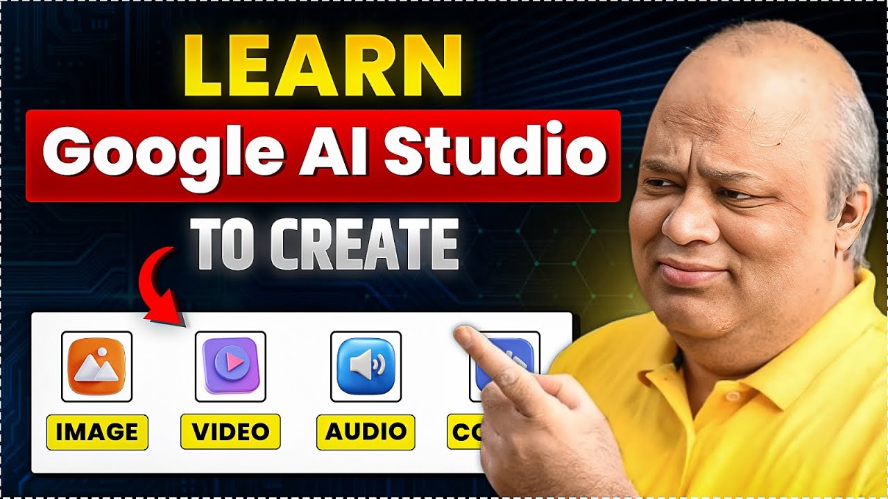Google AI Studio in Hindi | Create Images, Videos & Code with AI (2025 Guide)
