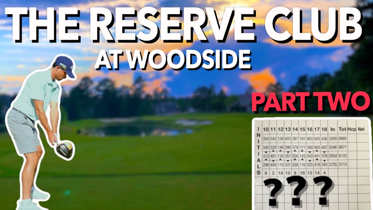 CLUTCH Finish on the Back Nine!! The Reserve Club Course Vlog (Part Two) | Bryan Bros Golf
