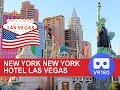 3D New York-New York Hotel & Casino, Walk through 2018 (VR180 Video)