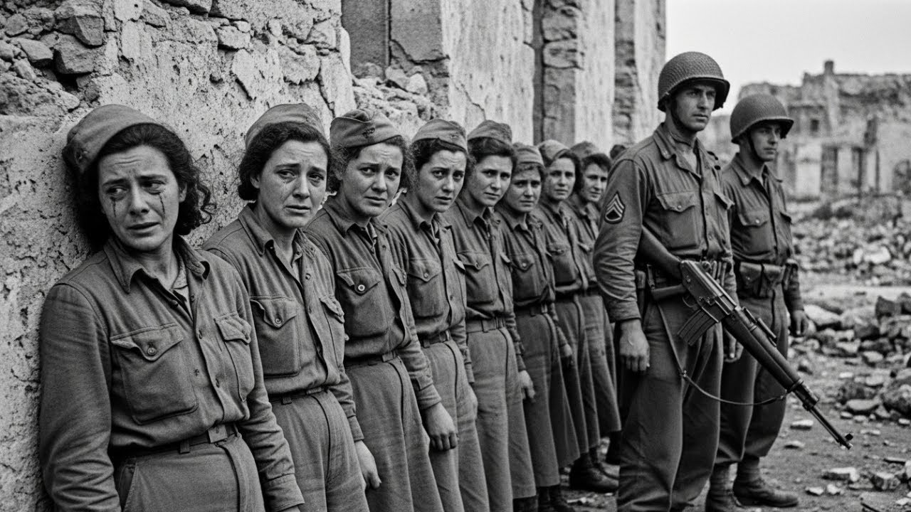 "LINE UP AGAINST THE WALL..." — The Story of 23 German Women Who Faced Death