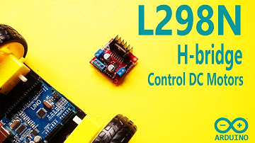 Arduino Motor Control and PWM Signal with L298N H-bridge Motor Driver