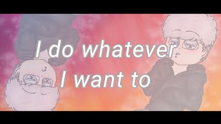 I DO WHAT I WANT ||Birthday Special||
Ayyye, guess who turned 16 today?? :D
Soo yee, todays my birthday and Im 16 now uwu so yey
I wasnt sure what to make at first but then I kept rewatching this from Unknown Draw, and so I decided to make my own
I had a lotta fun doing it!
Also, I plan on dyeing my hair white! But rn everythings closed due to the virus since Im in a red zone, but Im doing ok! I never go out
Anyways, hope you liked this! Have a good day or night everyone! ^^
Inspired by:Unkown Draw
Ocs used:
Collin (old version)
Fabby (fursona)
Collin (new version, persona) I DO WHAT I WANT ||Birthday Special||