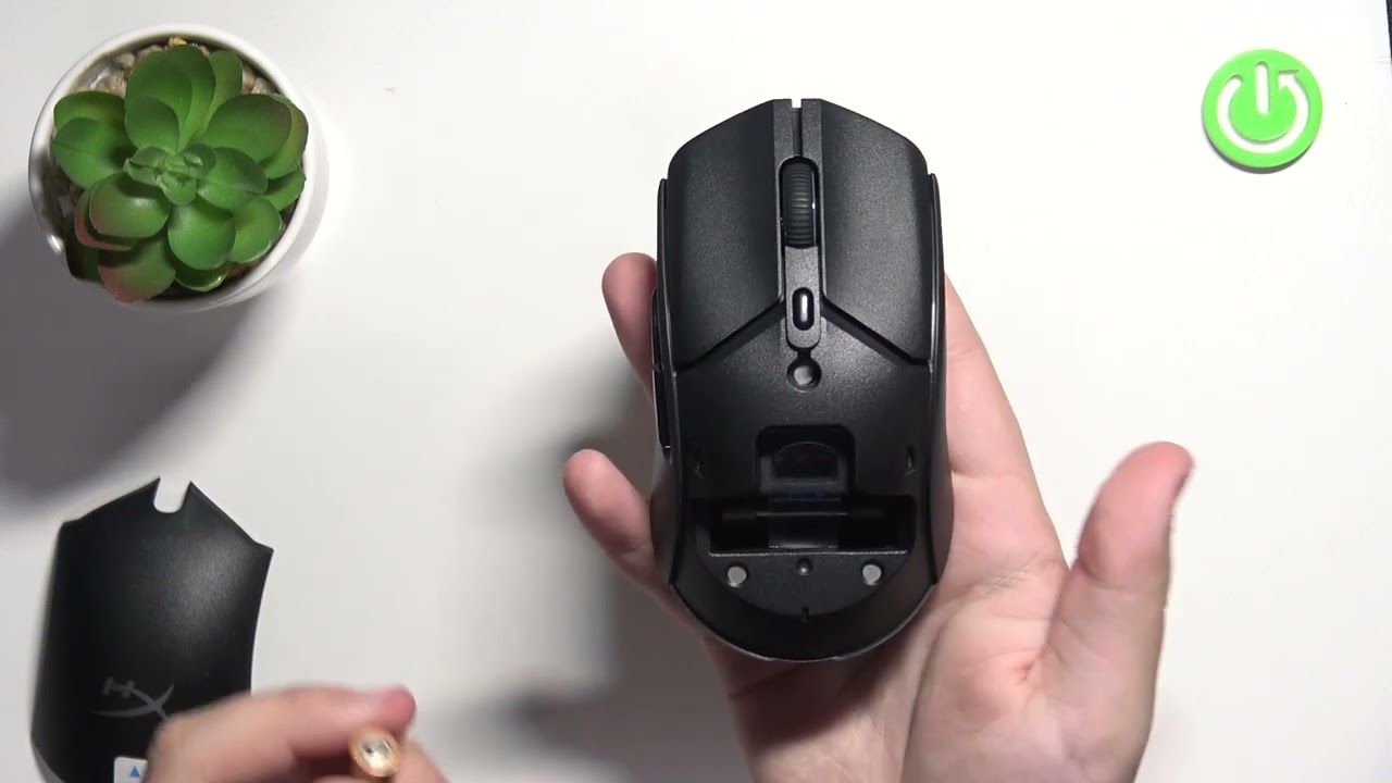 HyperX PulseFire Haste 2 - Как заменить батареи? | Поддерживайте мышь в рабочем состоянии