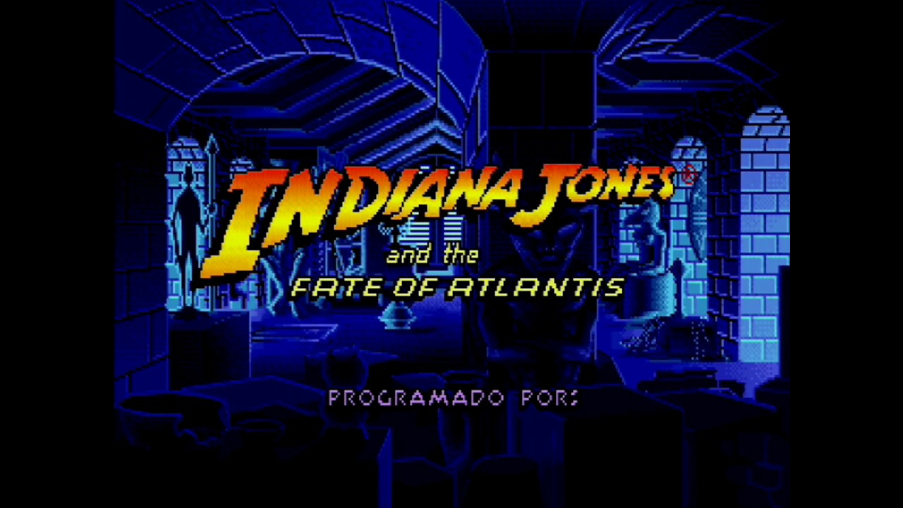 PC Intro - Indiana Jones and the Fate of Atlantis - Ensoniq AudioPCI (2Mb ECW, MT-32 emulation)