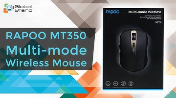 RAPOO MT350 Multi-mode Wireless Mouse | Global Brand Pvt Ltd
