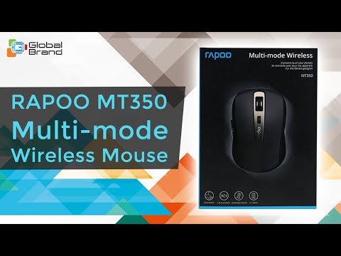 RAPOO MT350 Multi-mode Wireless Mouse | Global Brand Pvt Ltd