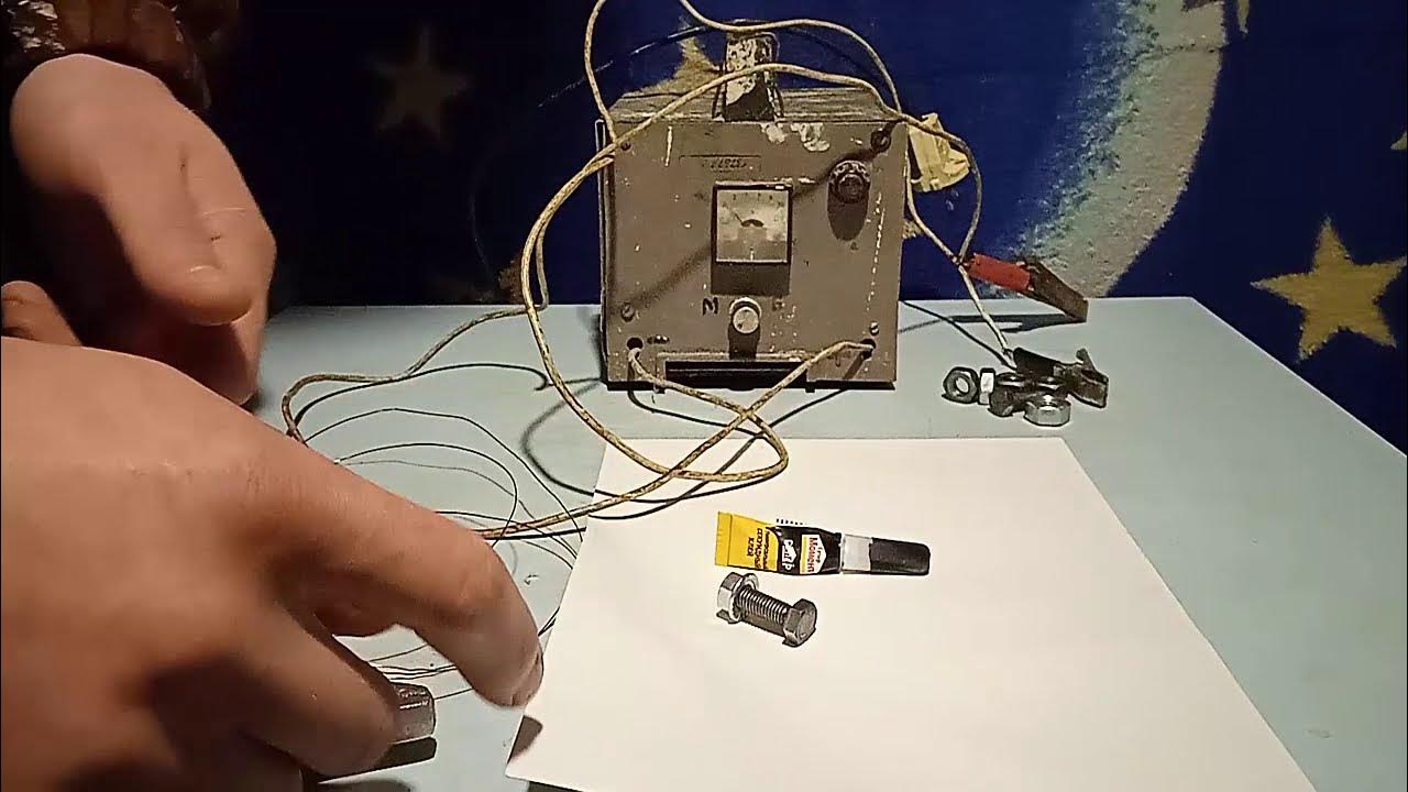 Магнит самоделки How to make mini electromagnet Homemade electromagnet Magnetism science expe